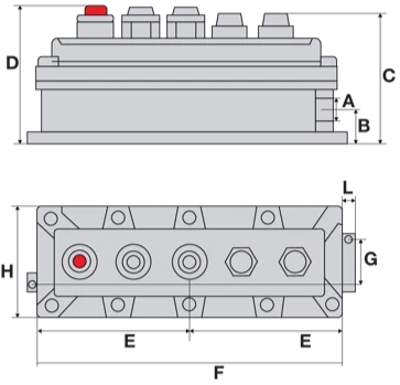 Interruttore ATEX antideflagrante