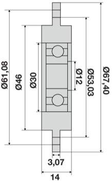 Pignone Z15 cuscinetto F12