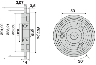 Pignone Z21 cuscinetto F10