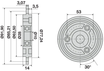 Pignone Z21 cuscinetto F10