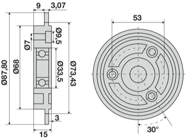 Pignone Z20 cuscinetto F15