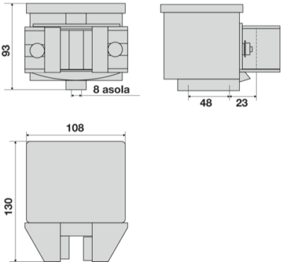 Oliatore standard intercambiabile SCHINDLER
