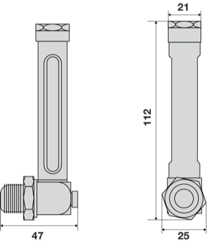 Indicatore livello olio argani SCHINDLER