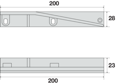 Scivolo carrello DX sospensione FIAM A/2PO