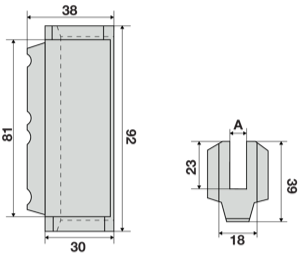 Pattino contrappeso 13022