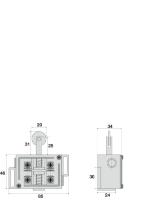 Elettromagnete orizzontale 48V
