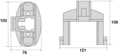 Castello leva aprifreno argano FIAM