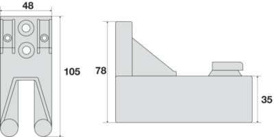 Impulsore magnetico bollino rosso CNC
