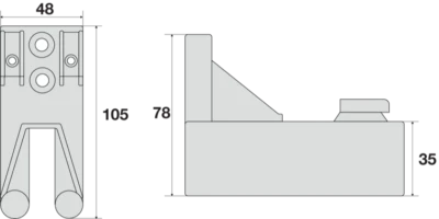 Impulsore magnetico bollino rosso CNC