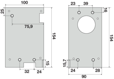 Kit sostituzione serratura SCHLIEREN manuale omologata