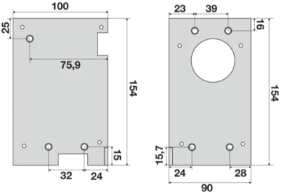 Kit sostituzione serratura SCHLIEREN manuale omologata