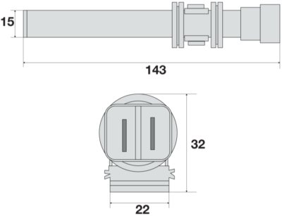 Impulsore magnetico anello verde NA