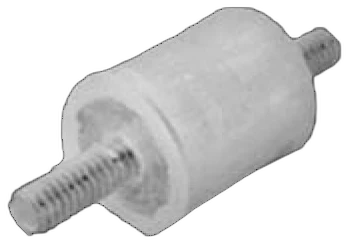 Supporto antivibrante M10x28x28 d.60×30