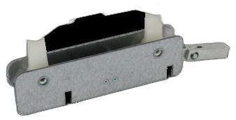 Pattino retrattile con molla incorporata trazione a cavo sinistro