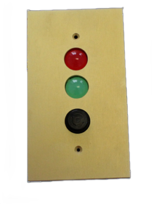 Pulsantiera piano FIAM oro