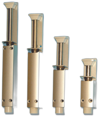 Fermo porta design DICTATOR ZE 80 argento