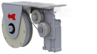 Chiudiporta Dictamat 50 BKZ 80N con cinghia