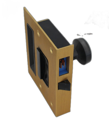 Parte meccanica ad incasso ottonata con chiave serratura DMG