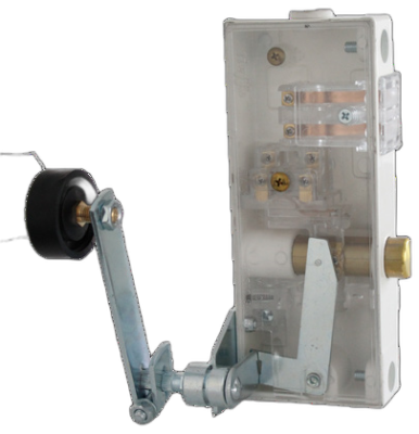 Serratura semiautomatica EN81 TF con leva a 90° esterna