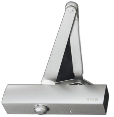 Attacco piatto a L per montaggio braccio a compasso in parallelo