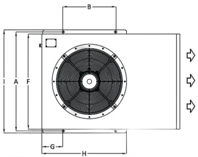 Ventilatore centrifugo ad impulso E 100 S