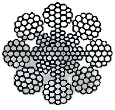 Fune trazione 152F Ø8 DX