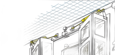 Molla a gas DICTATOR velocita regolabile