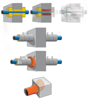 Wrapping Antincendio per tubi in rame DS STOP FIRE WRP FA