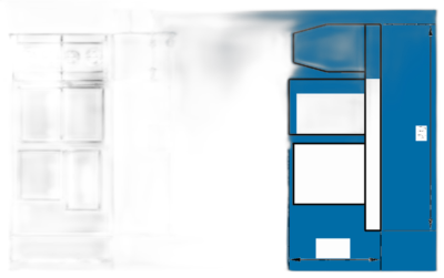 Scheda con convertitore di tensione da 12 a 24 Vcc