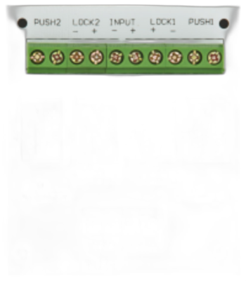 Scheda di comando per interblocco 2 porte