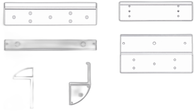 Set profili design in alluminio