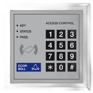 Centrale controllo accessi UPS-CA 24V