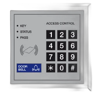 Centrale controllo accessi CA 12VAC