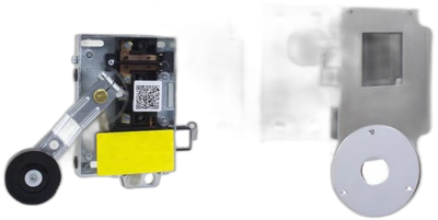 Kit sostituzione serratura OTIS B41-B55 a pomolo cromata